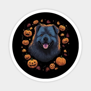 Chow Chow Halloween Magnet